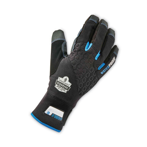 Ergodyne Proflex 818wp Thermal Wp Gloves With Tena-grip Black Medium Pair