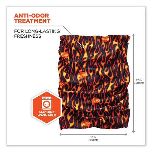 Ergodyne Chill-its 6485 Multi-band Polyester One Size Fits Most Flames