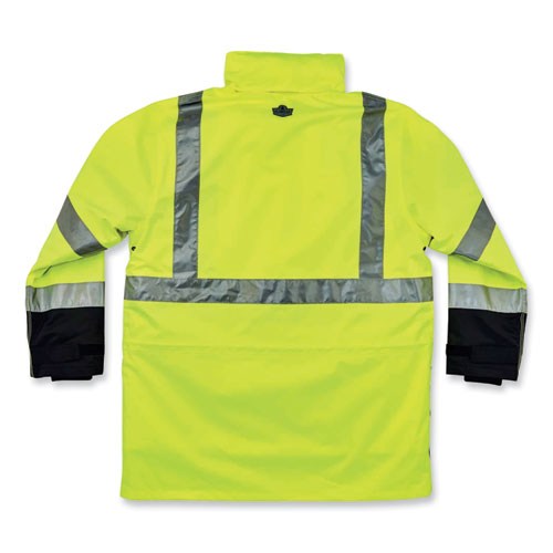 Ergodyne Glowear 8388 Class 3/2 Hi-vis Thermal Jacket Kit Large Lime