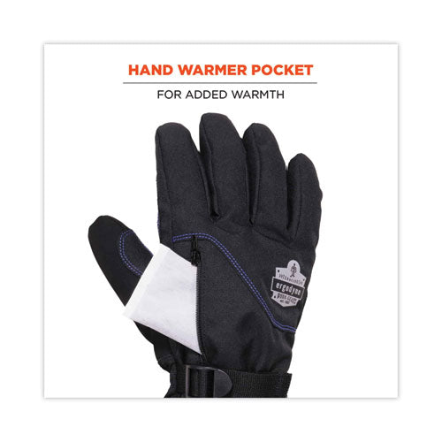 Ergodyne Proflex 825wp Thermal Waterproof Winter Work Gloves Black Medium Pair