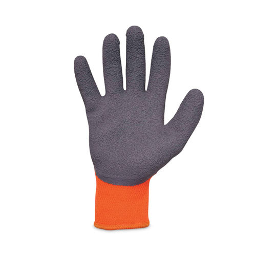 Ergodyne Proflex 7401 Coated Lightweight Winter Gloves Orange Large 144 Pairs