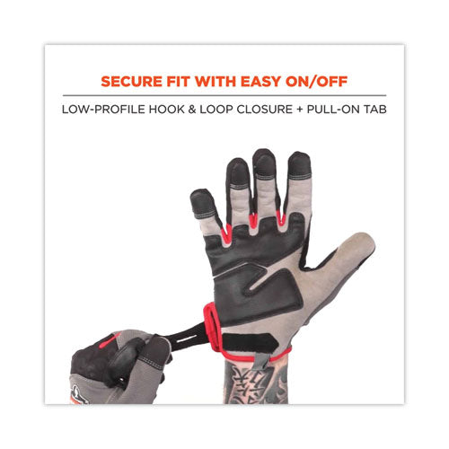 Ergodyne Proflex 710cr Heavy-duty Cr Gloves Gray 2x-large Pair