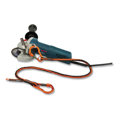 Ergodyne Squids 3196 Grinder Tool Tethering Kit 8 Lb Max Working Capacity 38" Long Orange/gray