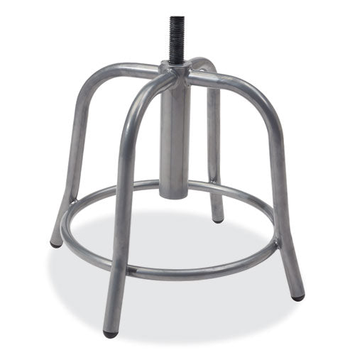 NPS 6800 Series Height Adj Metal Seat Stool Supports 300 Lb 18"-24" Seat Ht Persian Blue Seat/gray Base Ships In 1-3 Bus Days