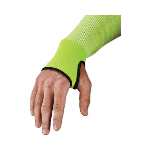 Ergodyne Proflex 7941-pr Cr Protective Arm Sleeve 22" Lime Pair