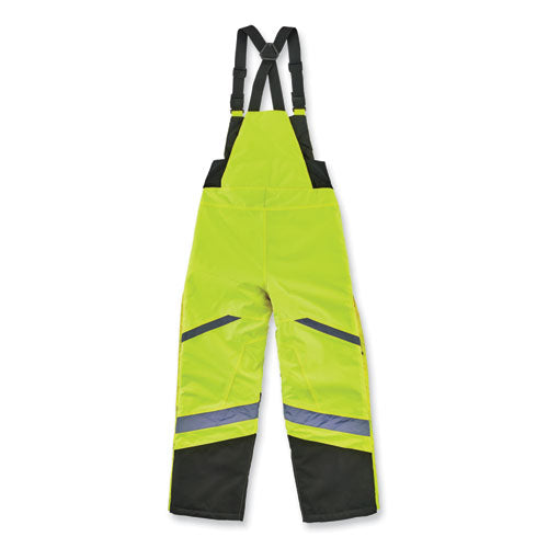 Ergodyne Glowear 8928 Class E Hi-vis Insulated Bibs 4x-large Lime