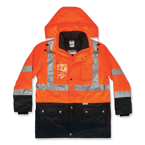 Ergodyne Glowear 8388 Class 3/2 Hi-vis Thermal Jacket Kit 3x-large Orange