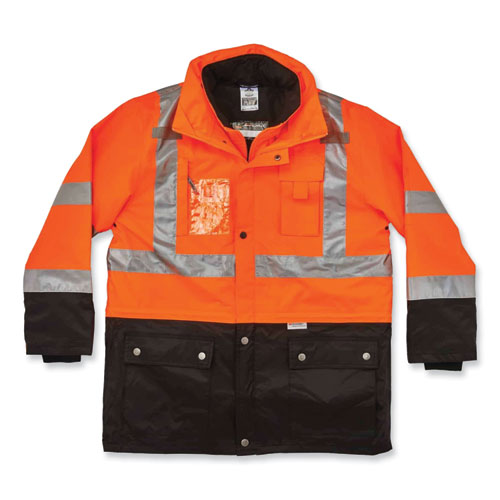 Ergodyne Glowear 8388 Class 3/2 Hi-vis Thermal Jacket Kit 3x-large Orange