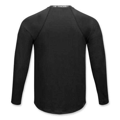 Ergodyne N-ferno 6436 Long Sleeve Lightweight Base Layer Shirt X-large Black