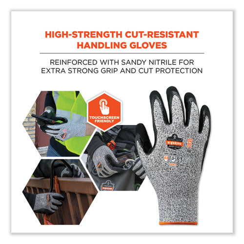 Ergodyne Proflex 7031 Ansi A3 Nitrile-coated Cr Gloves Gray X-large Pair