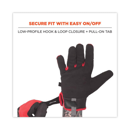 Ergodyne Proflex 812cr6 Ansi A6 Utility And Cr Gloves Black Large Pair