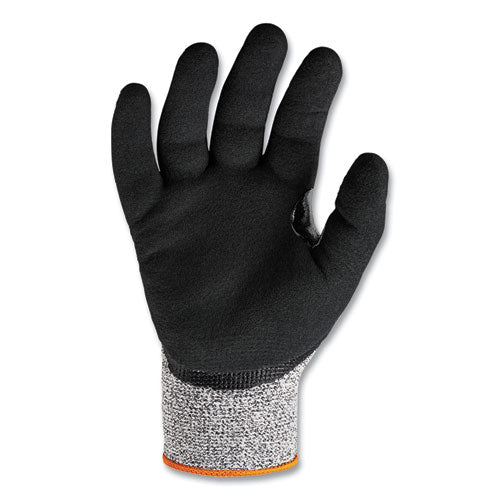 Ergodyne Proflex 7031-case Ansi A3 Nitrile-coated Cr Gloves Gray 2x-large 144 Pairs/Case