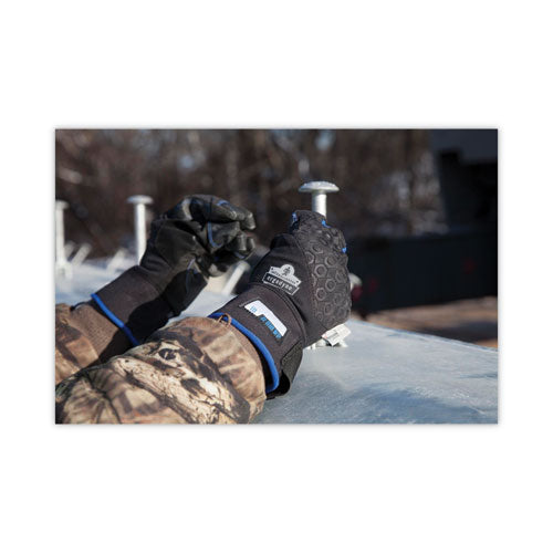 Ergodyne Proflex 818wp Thermal Wp Gloves With Tena-grip Black Small Pair
