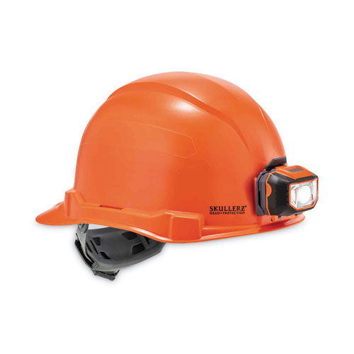 Ergodyne Skullerz 8970led Class E Hard Hat Cap Style With Led Light Orange