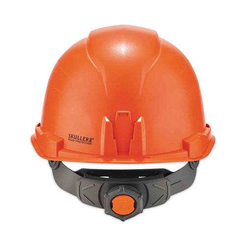 Ergodyne Skullerz 8970led Class E Hard Hat Cap Style With Led Light Orange