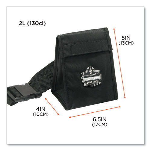 Ergodyne Arsenal 5184 Mouthbit Respirator Bag 5x4x6.5 Black