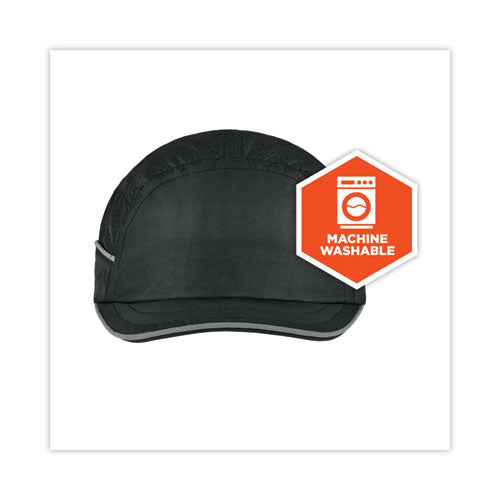 Ergodyne Skullerz 8955 Lightweight Bump Cap Hat Micro Brom Black