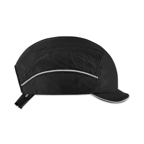 Ergodyne Skullerz 8955 Lightweight Bump Cap Hat Micro Brom Black