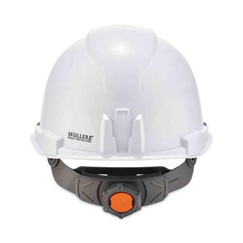 Ergodyne Skullerz 8970led Class E Hard Hat Cap Style With Led Light White