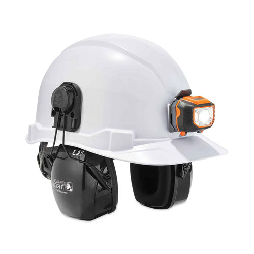 Ergodyne Skullerz 8970led Class E Hard Hat Cap Style With Led Light White