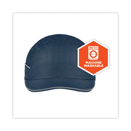 Ergodyne Skullerz 8955 Lightweight Bump Cap Hat Short Brim Navy