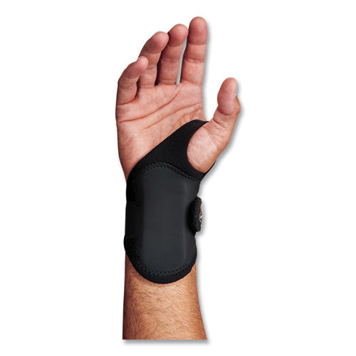 Ergodyne Proflex 4020 Lightweight Wrist Support Large/x-large Fits Left Hand Black