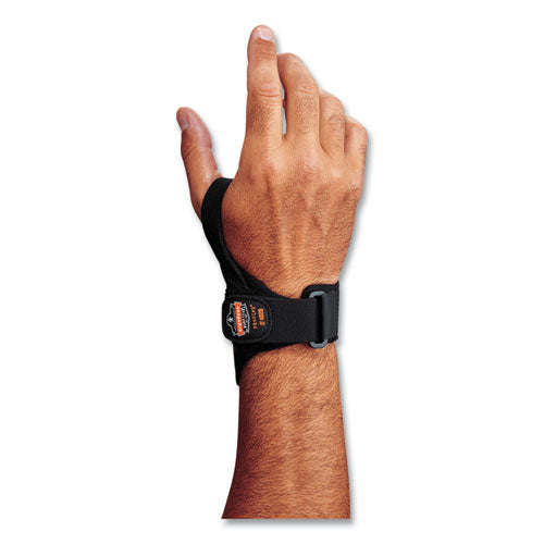 Ergodyne Proflex 4020 Lightweight Wrist Support Large/x-large Fits Left Hand Black