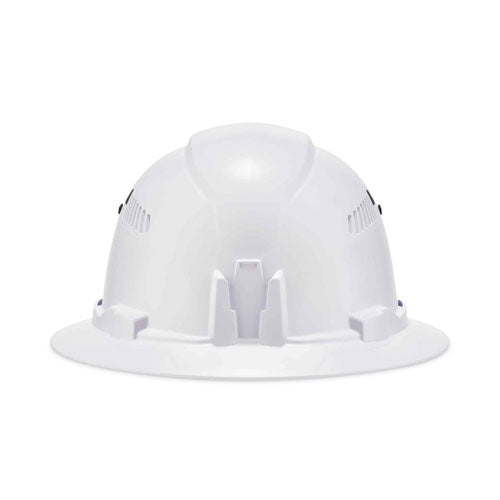 Ergodyne Skullerz 8973 Class C Hard Hat Full Brim White