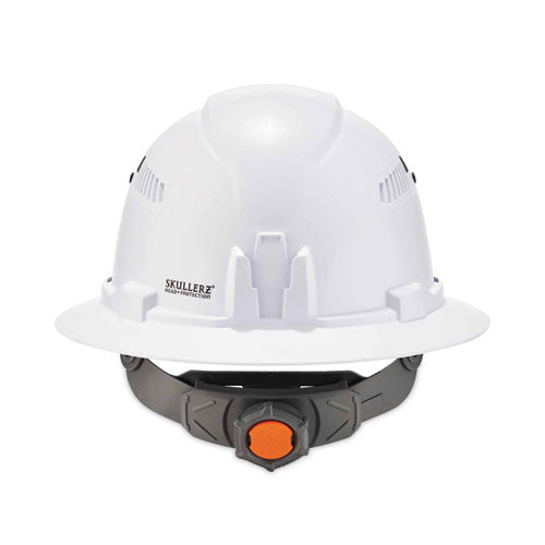 Ergodyne Skullerz 8973 Class C Hard Hat Full Brim White