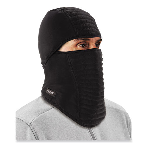 Ergodyne N-ferno 6955 Insulated 3-layer Balaclava Face Mask Polartec Fr Pwr Grid Fleece/poly-spandexblackships In 1-3 Business Days