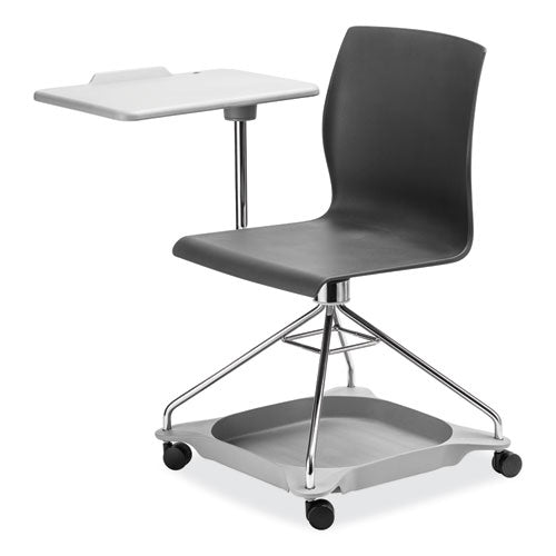 NPS Cogo Mobile Tablet Chair Supports Up To 440 Lb 18.75" Seat Height Black Seat/back Chrome Frameships In 1-3 Business Days