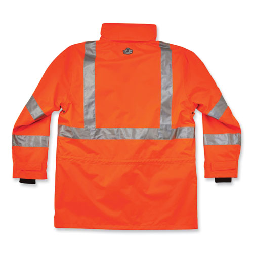 Ergodyne Glowear 8385 Class 3 Hi-vis 4-in-1 Jacket X-large Orange