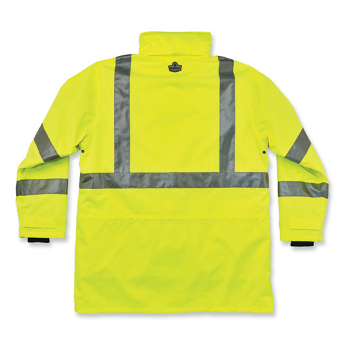 Ergodyne Glowear 8385 Class 3 Hi-vis 4-in-1 Jacket 2x-large Lime