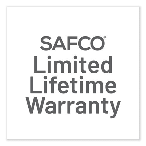 Safco Mobile Vertical File 12 Hanging Clamps 39.25wx16dx52h Tan