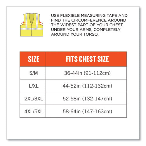 Ergodyne Glowear 8261frhl Class 2 Dual Compliant Fr Hook And Loop Safety Vest Large/x-large Lime