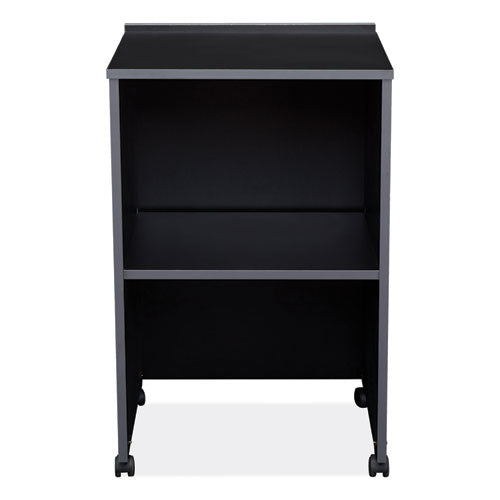 Oklahoma Sound Av Cart/lectern Base 21.12x17.5x33.75 Black