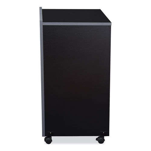 Oklahoma Sound Av Cart/lectern Base 21.12x17.5x33.75 Black