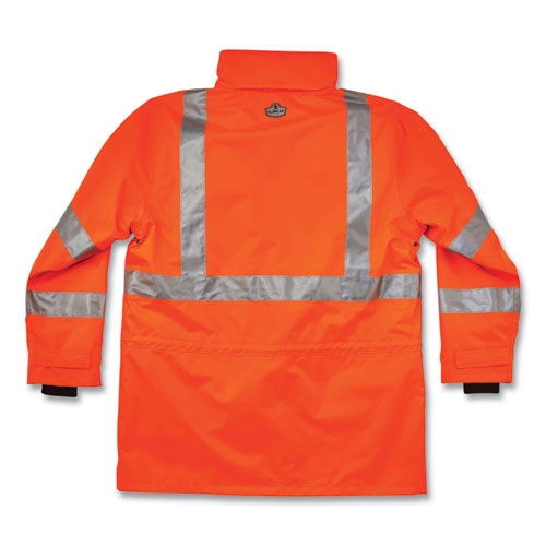 Ergodyne Glowear 8385 Class 3 Hi-vis 4-in-1 Jacket 3x-large Orange