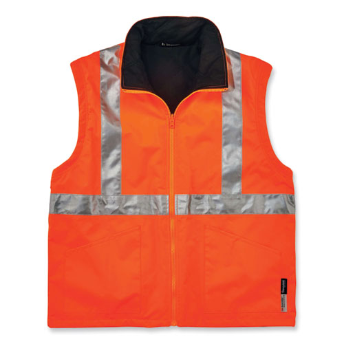 Ergodyne Glowear 8385 Class 3 Hi-vis 4-in-1 Jacket 3x-large Orange