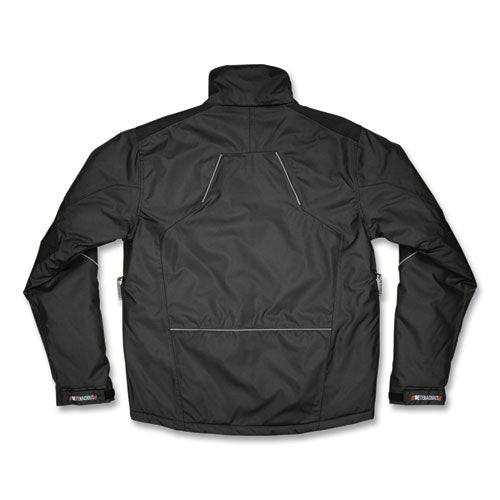 Ergodyne N-ferno 6467 Winter Work Jacket With 300d Polyester Shell 4x-large Black