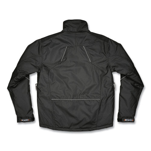 Ergodyne N-ferno 6467 Winter Work Jacket With 300d Polyester Shell X-large Black