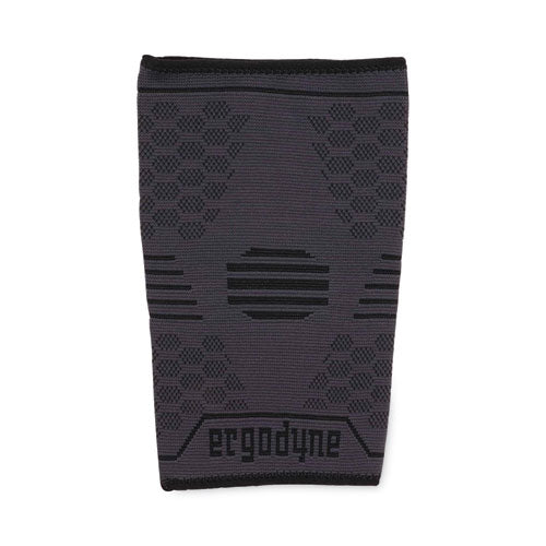 Ergodyne Proflex 651 Elbow Compression Sleeve Small Gray/black