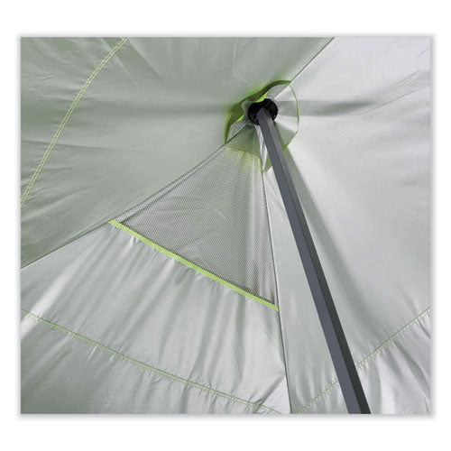 Ergodyne Shax 6015 Heavy-duty Pop-up Tent Single Skin 10 Ftx20 Ft Polyester/steel Lime