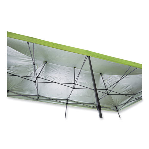 Ergodyne Shax 6015c Replacement Pop-up Tent Canopy For 6015 10 Ftx20 Ft Polyester Lime