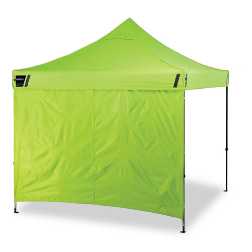 Ergodyne Shax 6051 Heavy-duty Pop-up Tent Kit Single Skin 10 Ftx10 Ft Polyester/steel Lime