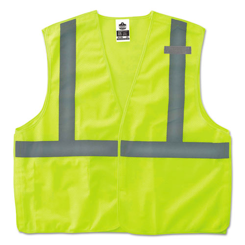 Ergodyne Glowear 8215ba Type R Class 2 Econo Breakaway Mesh Safety Vest 4x-large To 5x-large Lime