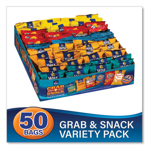 Wise Grab And Snack Variety Pack Assorted Flavors 50/pack