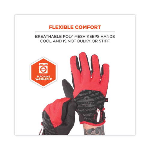 Ergodyne Proflex 812cr6 Ansi A6 Utility And Cr Gloves Black Medium Pair