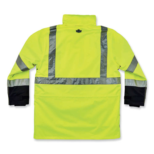 Ergodyne Glowear 8388 Class 3/2 Hi-vis Thermal Jacket Kit 2x-large Lime