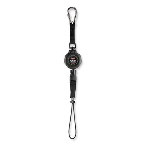 Ergodyne Squids 3001 Retractable Tool Lanyard W/choking-loop Tool Tether+carabiner Anchor 2lb Capacity48"ships In 1-3 Business Days